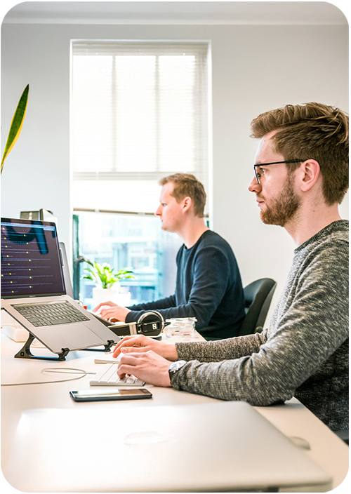 Engineers Working at Desk